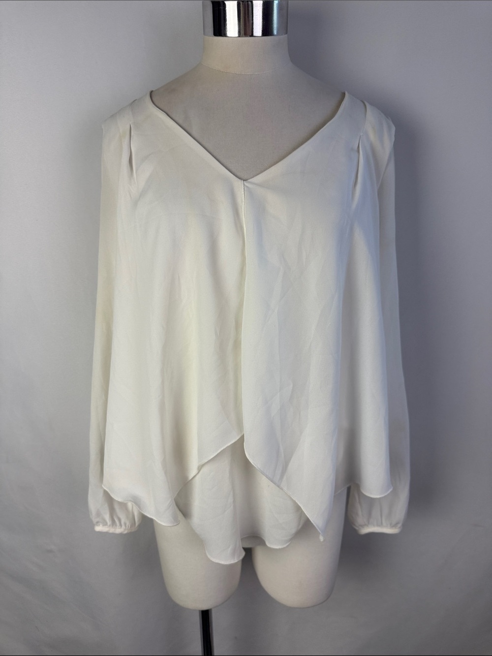 KAY CELINE IVORY LAYERED TOP